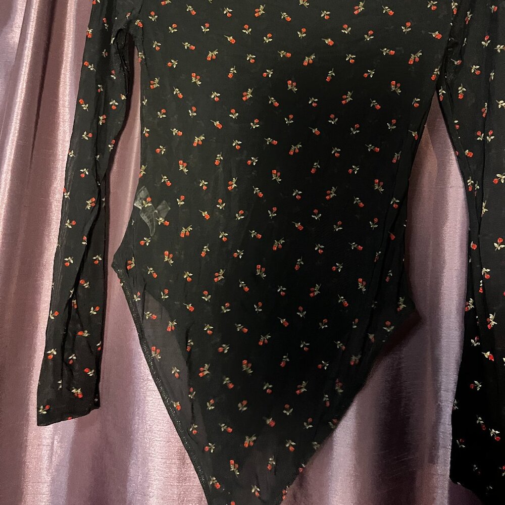 Black Rose Bodysuit
